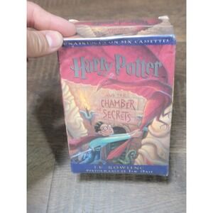 HarryPotter Chamber of Secrets Audiobook 6 Cassette Tape Set Jim Dale Unabridged